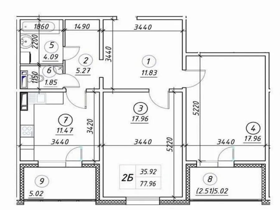 Продажа жилая квартира улица Ревуцкого, д.54